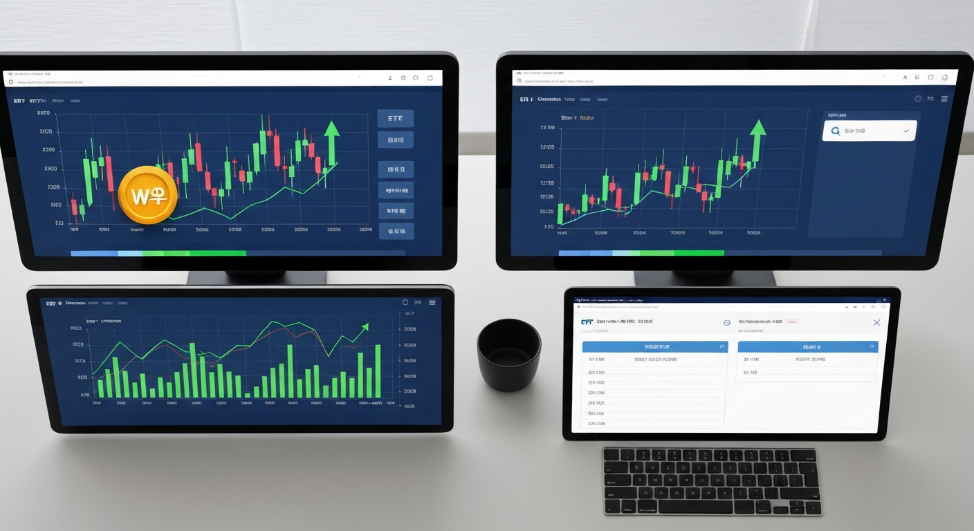 ETF 투자 29조 유입, 2026년 400조 시대 5가지 핵심 전략 총정리 2 2026년 ETF 투자 대시보드와 상승 차트